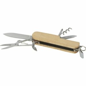 Couteau de poche Richard en bois à 7 fonctions