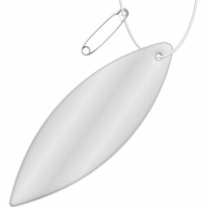 Attache réfléchissante en TPU en forme d'ellipse H-12 RFX™
