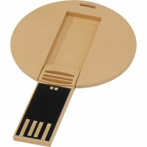 Clé USB biodégradable ronde