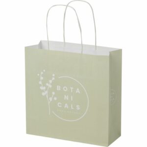Sac en papier Kraft 120 g/m2avec poignées torsadées, petite taille