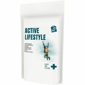 Kit de premiers soins MyKit pour mode de vie actif avec pochette en papier