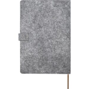 Carnet A5 Viviana en feutrine recyclée et liège