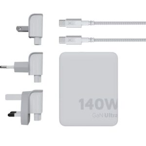 Chargeur de voyage Xtorm XVC2140 GaN Ultra de 140 W avec câble USB-C PD de 240 W