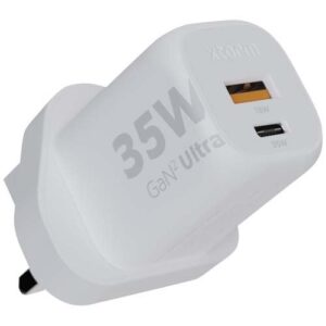 Chargeur mural Xtorm XEC035 GaN² Ultra de 35 W - Prise britannique