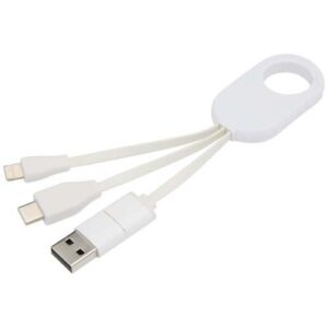 Câble de charge 4 en 1 Troop en plastique recyclé