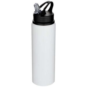 Bouteille d’eau Fitz de 800 ml en acier inoxydable recyclé certifié RCS à simple paroi