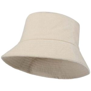 Chapeau de soleil en velours côtelé recyclé Howson