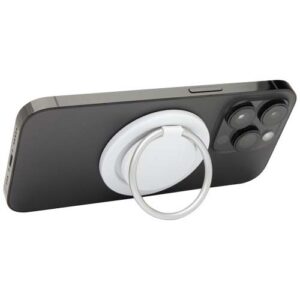 Support de téléphone Albali magnétique en plastique recyclé avec anneau de support