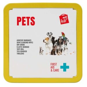 Kit de premiers secours en métal pour animaux de compagnie MyKit