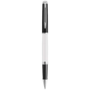 Stylo roller Waterman Hemisphere avec habillage palladium (encre noire)