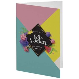 Carte de vœux A6 Herald