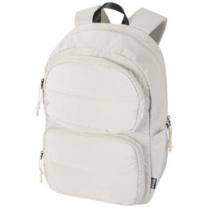 Sac à dos pour ordinateur portable Puffer de 15,6" recyclé et certifié GRS, de15 L