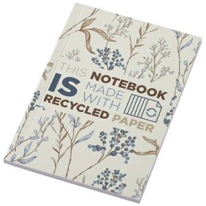 Cahier Novella Austen A6 recyclé à couverture souple de 50 feuilles