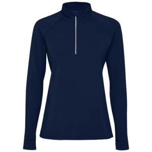 Sweatshirt Estambul à manches longues et demi-zip pour femme