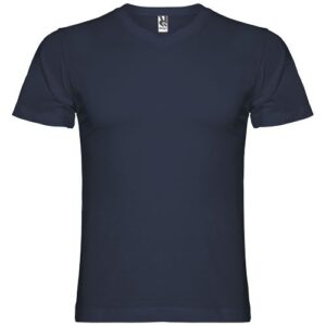 T-shirt Samoyedo à col en V et manches courtes pour homme