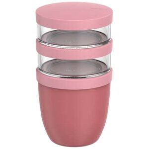 Pot repas Mepal Ellipse 3 pièces de 500 ml + 2 x 200 ml