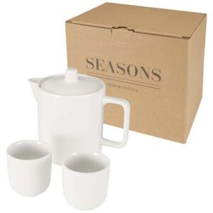 Service à thé avec théière et tasses Suki